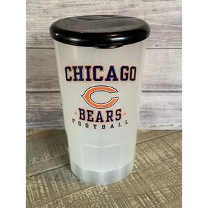 NEW CHICAGO BEARS Travel Mug With Lid Plastic 7" Tall NFL Authentic